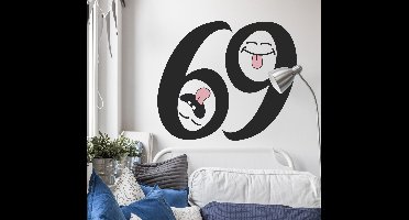 69 zelfklevende sticker voor volwassenen