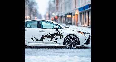 Dragoon bestickering auto