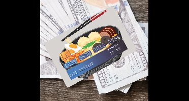 Pinpas sticker met aziatische soep