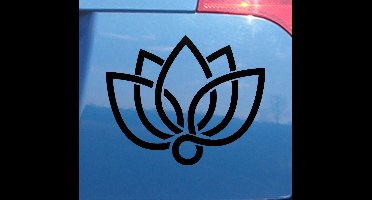 Autosticker Lotusbloem