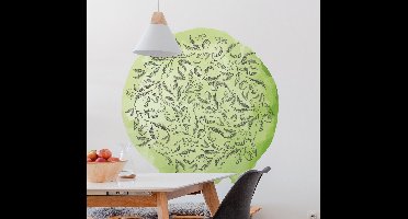 Stickers eten Getextureerde groene olijftak