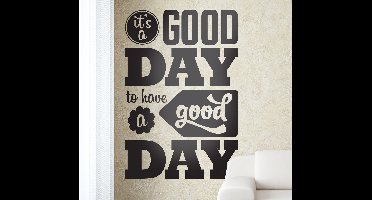 Sticker decoratie good day