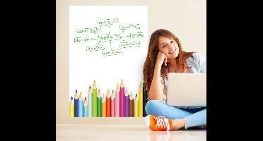 Sticker whiteboard kleurtjes