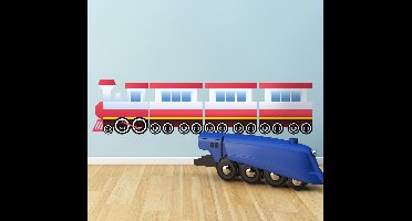 Sticker kinderen trein