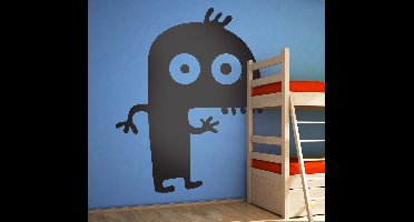 Sticker kinderen leuk monster