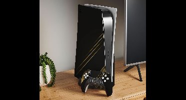PS5 sticker Gouden luxe achtergrond