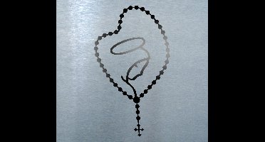 Sticker Rozenkrans Maria Ketting