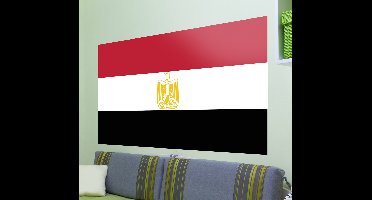 Muursticker vlag Egypte