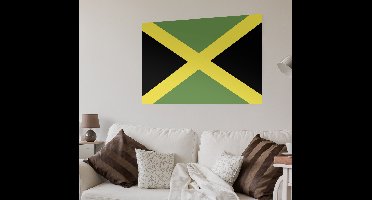 Muursticker vlag Jamaica