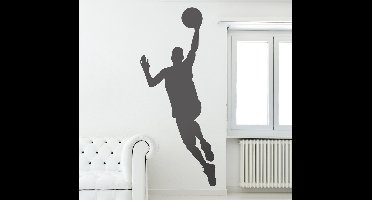 Sticker Schaduw Basketballer Dunk