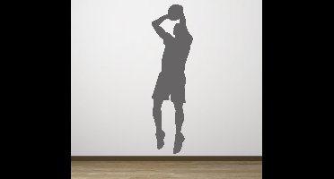 Sticker Schaduw Basketballer