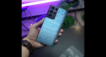 Samsung mobiel stickers Elektronisch systeempatroon: