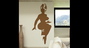 Sexy Muursticker Vrouw
