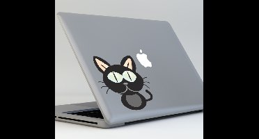 Sticker laptop kat