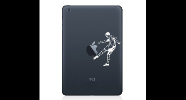 Sticker laptop voetbal Macbook