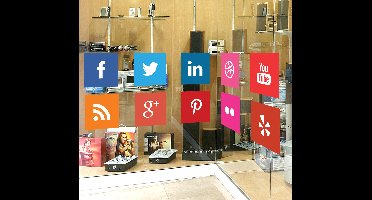 Sticker RRSS social media