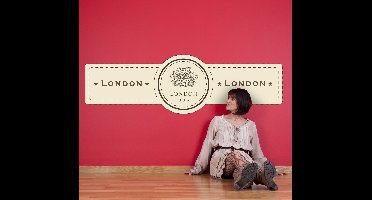 Muursticker London label