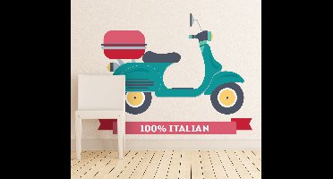 Italiaans scooter sticker