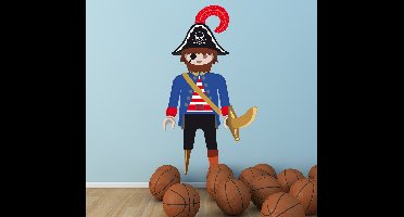 Sticker Piraat Playmobil