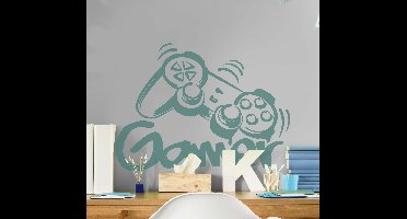 Muurstickers games Video gamer controller