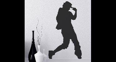 Sticker jongen urban dance