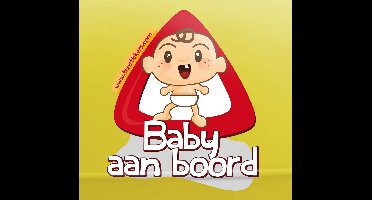 Sticker baby aan boord