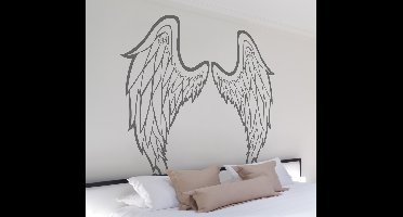 Lijnen engel vleugels sticker