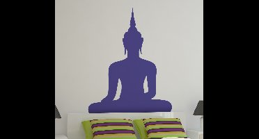 Silhouette Boeddha sticker