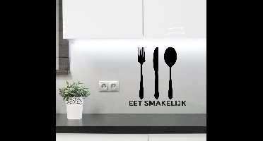 Eet emakelijk muursticker keuken