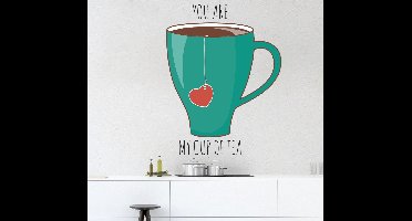 Jij bent mijn Kopje Thee Muursticker!