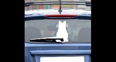 Wisser Kat Muursticker kat