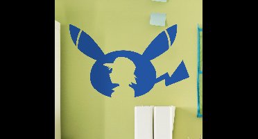 Pokemon Go Pikachu Muursticker