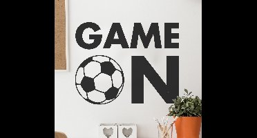 Muursticker voetbal game on