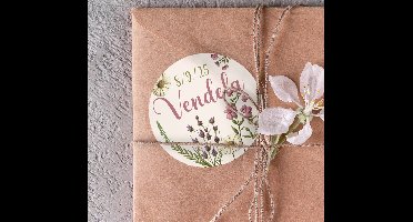 Geslacht onthullende bloemen Stickers laten maken