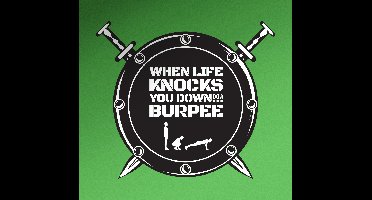 Muursticker Burpee