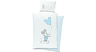 Disney Mickey Mouse Dekbedovertrek Ballon - 100 x 135 cm - Katoen