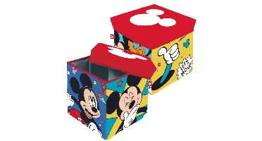 Mickey Mouse let's move opbergbox 30 x 30 x 30 cm
