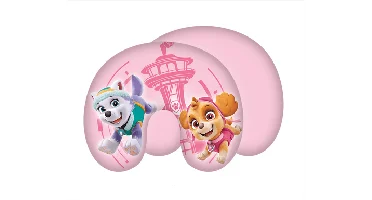 Roze Paw Patrol nekkussen 43x35cm