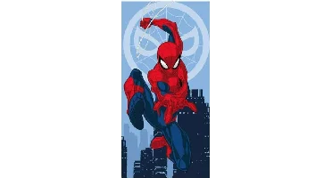 Spiderman handdoek shoot a web polyester 70 x 140 cm