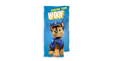 Paw Patrol handdoek - woof - 70 x 140 cm - Katoen