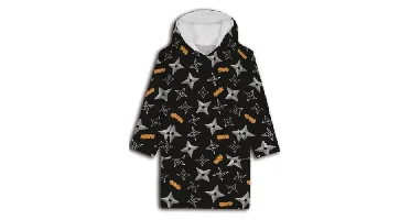Naruto Hoodie Fleece deken Shuriken, 7 - 14 jaar