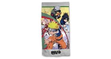 Naruto strandlaken Grijs 70 x 140
