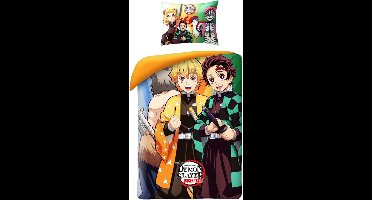 Demon Slayer dekbedovertrek Katana 140 x 200 cm - katoen