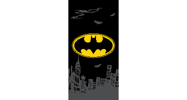 Batman strandlaken Emblem 70 x 140 cm