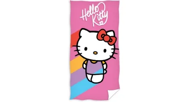 Hello Kitty strandlaken polyester 70 x 140 cm