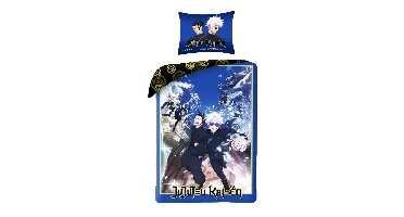 Jujutsu Kaisen Dekbedovertrek Ice - Polyester - 140 x 200 cm 70 x 90 cm