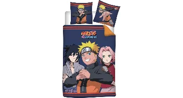 Naruto Dekbedovertrek Fight 140 x 200 cm Polyester