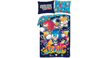 Sonic Dekbedovertrek Regenboog 140 x 200 cm