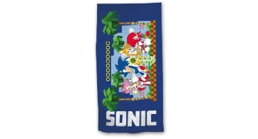 Sonic strandlaken team 70 x 140 cm Polyester