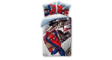 SpiderMan Dekbedovertrek Hunt 140 x 200 cm - 70 x 90 cm (katoen)